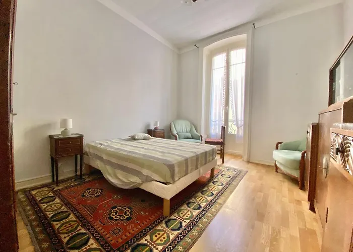 'le Regina', Vue Mer, Plein Centre, Unique Apartmán Menton